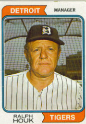1974 Topps Baseball Cards      578     Ralph Houk MG